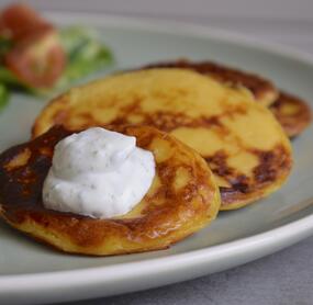 Herzhafte Kartoffelküchlein