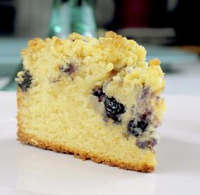 Streuselkuchen mit Grieß