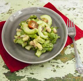 Kichererbsen-Avocadosalat