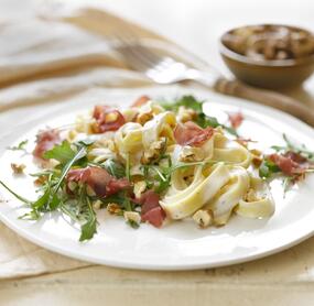 Schnelle Pasta mit Frischkäse