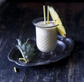 Pina Colada mit frischer Ananas