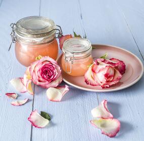 Rosenblütengelee
