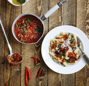 Penne all’arrabbiata