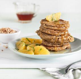 Glutenfreie Zimt-Pancakes