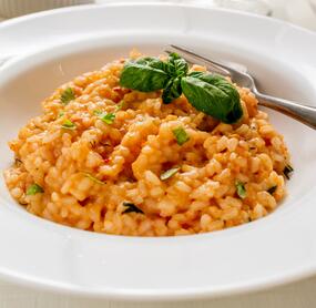 Klassisches Tomatenrisotto