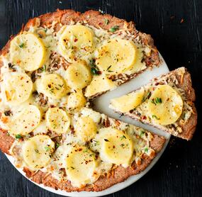 Glutenfreie Kartoffelpizza