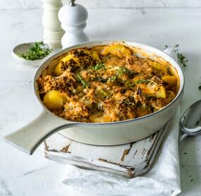 Kartoffelauflauf mit Hackfleisch