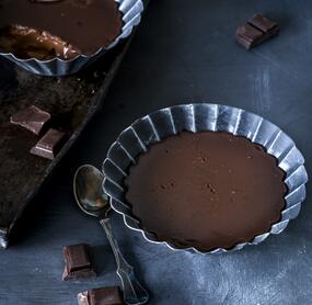 Schokoladenpudding zum Verlieben