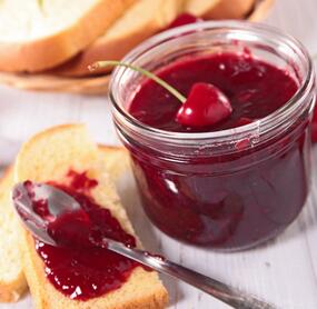 Vanille-Kirschkonfitüre