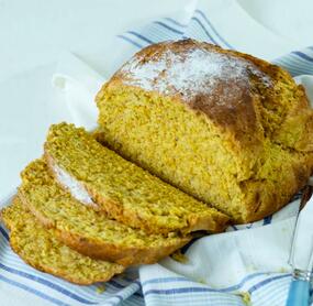 Das saftigste Kürbisbrot