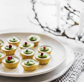 Eierlikörtrüffel mit weißer Schokolade