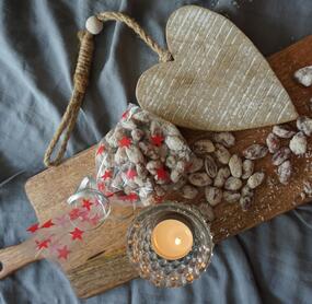 Gebrannte Kokos-Mandeln