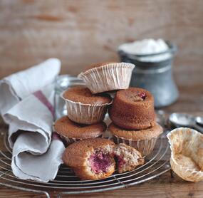 Gefüllte Frischkäseküchlein