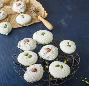 Vanille-Pistazienplätzchen