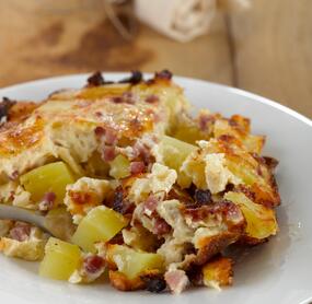 Kartoffel-Speck-Auflauf
