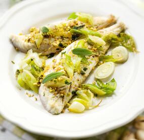 Kabeljaufilet mit Pistazien