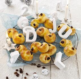 Schwedische Lussekatter