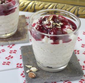 Risalamande – dänischer Mandelmilchreis