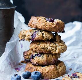 Blaubeer-Cookies