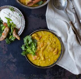 Kokos-Linsen-Dal