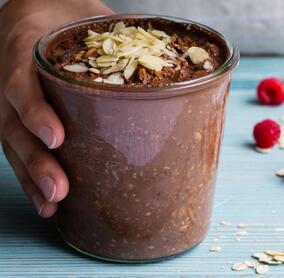 Overnight Oats mit Kakao