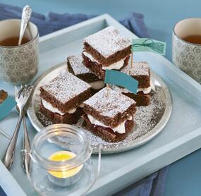 Gefüllte Schokoladentörtchen