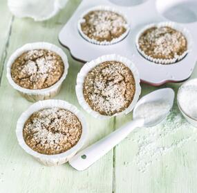 Müslimuffins mit Zimt