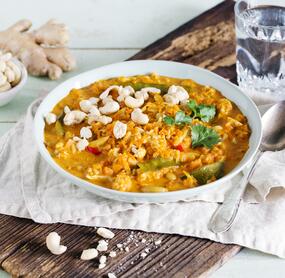 Scharfes Blumenkohlcurry