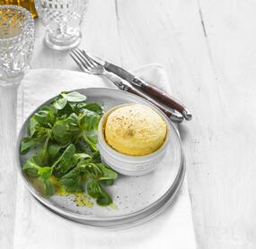 Luftiges Käsesoufflé