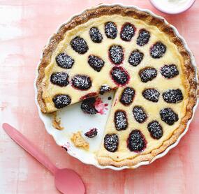 Vanille-Brombeer-Creme-Tarte