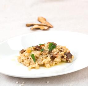 Steinpilzrisotto