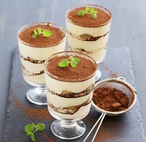 So cremig, so gut: Tiramisu im Glas