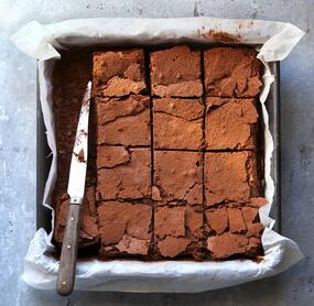 Saftige Schokobrownies mit Kidneybohnen