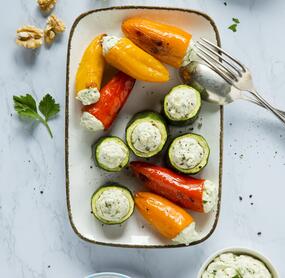 Gefülltes Mini-Gemüse