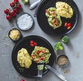 Schlemmerfilet mit Brokkolikruste