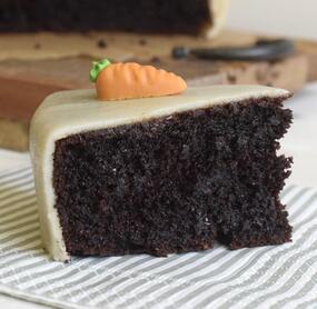 Schokoladiger Karottenkuchen