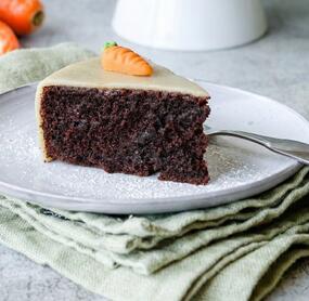 Schokoladiger Karottenkuchen