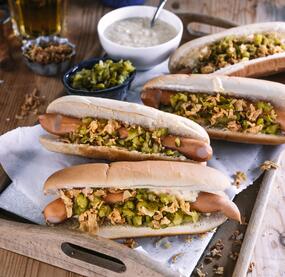 Hotdogs wie vom Imbiss