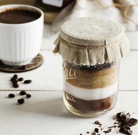 Mischung für heiße Mokka-Schokolade