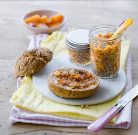 Gesunder Orangenaufstrich mit Zimt