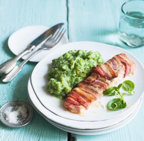 Herzhafter Genuss: Lachs mit Brunnenkressestampf