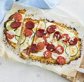 Blumenkohl-Flammkuchen
