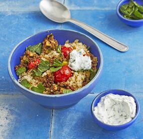 Schneller Couscous-Hack-Topf mit orientalischer Note
