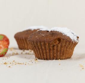 Die einfachsten Erdbeer-Muffins mit Mascarpone