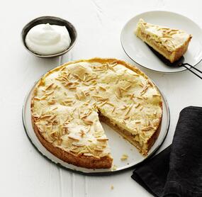 Gedeckter Apfelkuchen mit dem gewissen Etwas