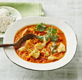 Indisches Low-Carb-Hähnchencurry
