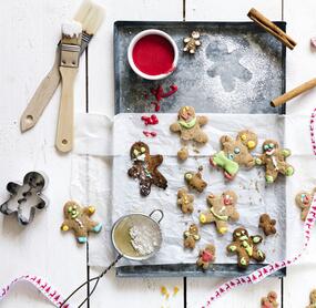 Kleine Lebkuchenmännchen