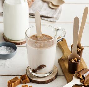 Perfekt an kalten Tagen: Salz-Karamell-Schokolade