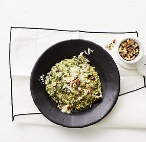 Grünkohl-Risotto