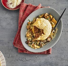 Herzhafte Germknödel